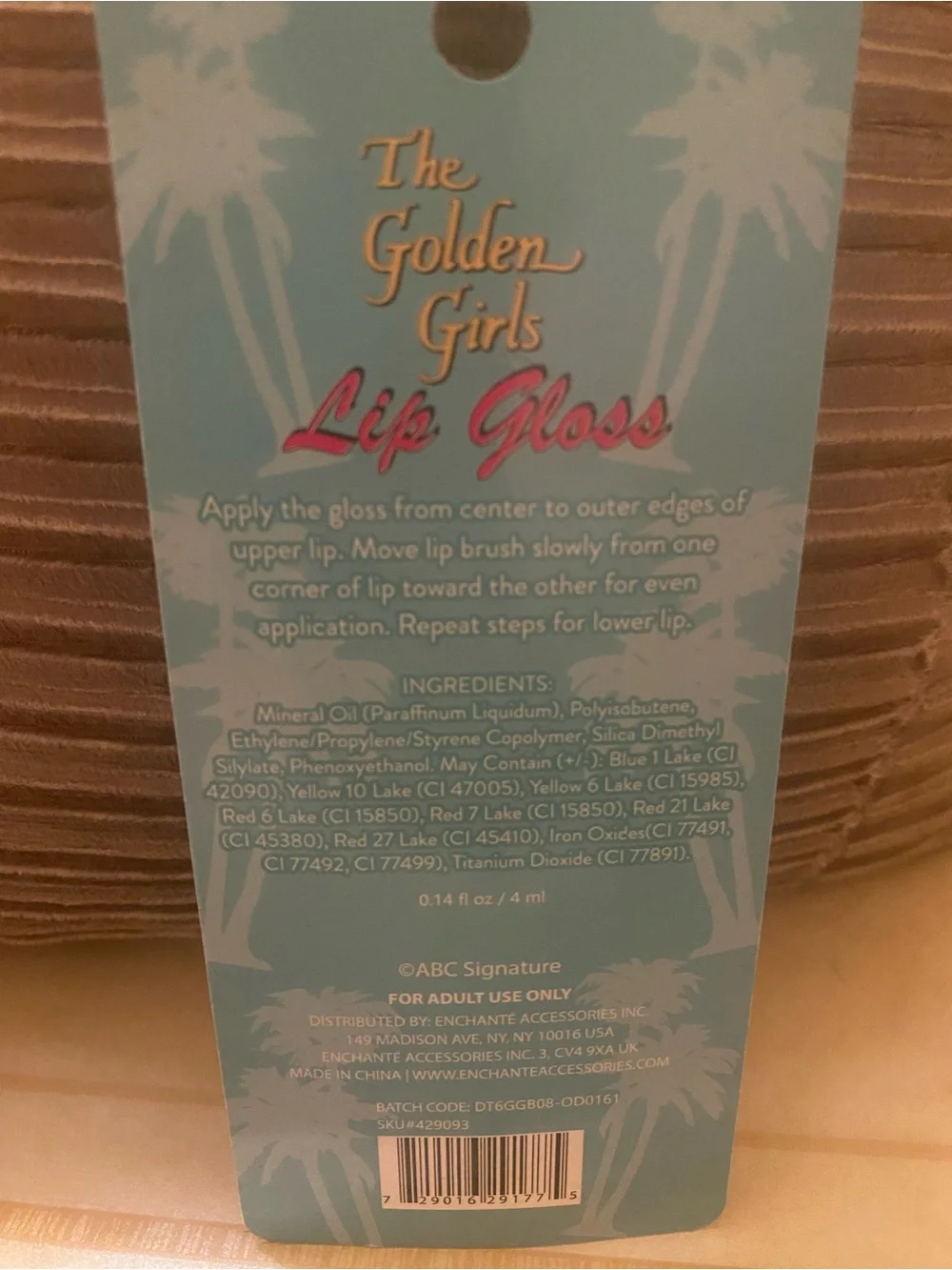 Miami Glam Pink Lip Gloss - Hydrating Shine